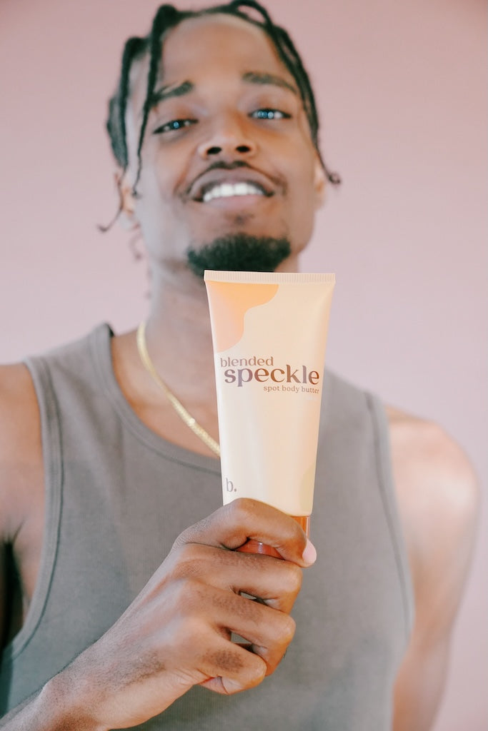 from dawn to dusk: speckle spot body butter for an all-day glow